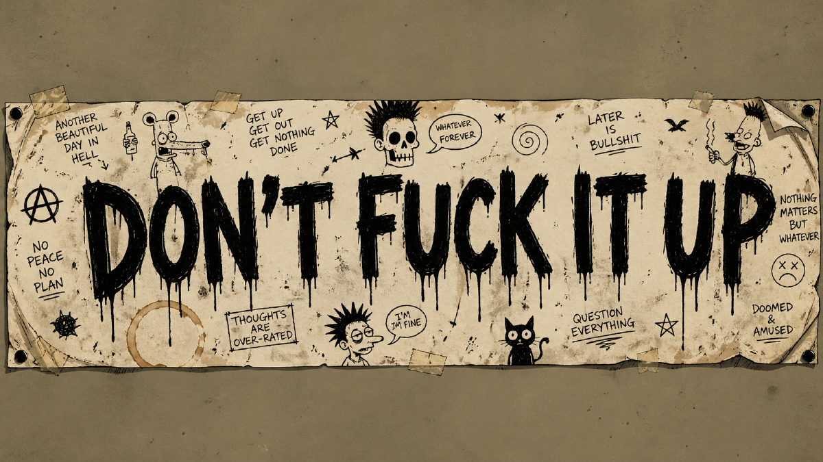 Don't Fuck It Up